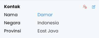 Kontak Percakapan