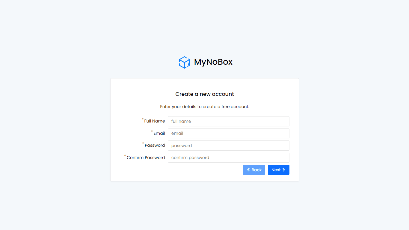 Proses Registrasi Akun Baru